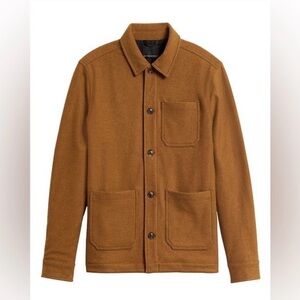 Banana Republic Wool-Blend Chore Jacket in Copper Clay - XL